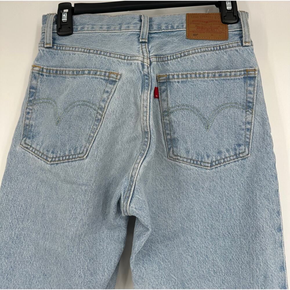 Levi’s 501 ORIGINAL CROPPED WOMEN'S JEANS - Picture 8 of 13